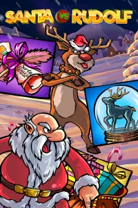 Santa vs Rudolf